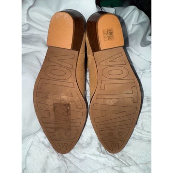 NWOB ZADIG & VOLTAIRE Tyler Suede Chelsea Boots Tan size 39 - Picture 6 of 9